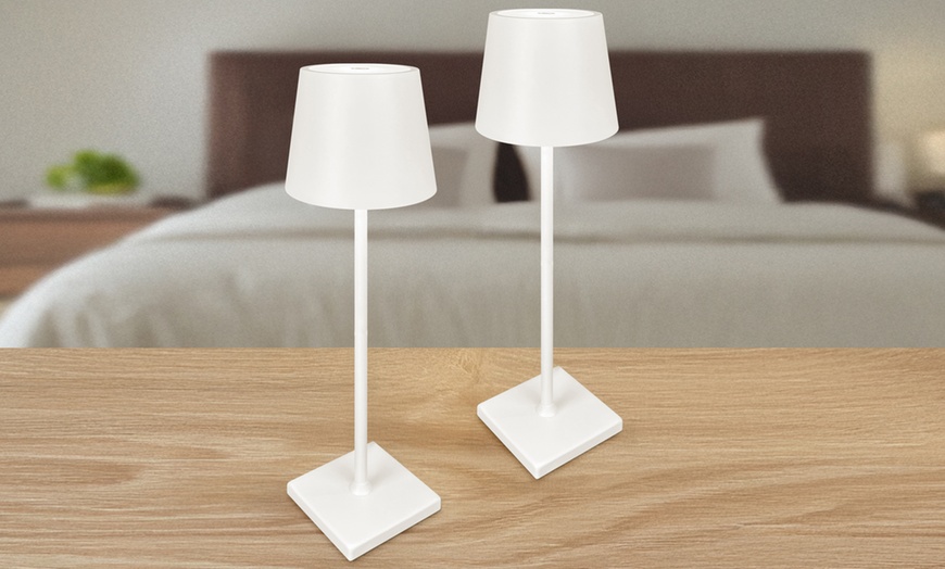 Image 16: Set di 2 lampade a led