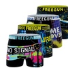 Image 8: Lot de 4 boxers microfibre FREEGUN divers univers pour homme