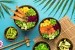 Klassieke sushi in een box of poké bowls naar keuze: afhalen bij Sushi Time Amersfoort (tot 43% korting) - Second Medium