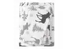 FreshFolds Premium Turkish Cotton Lodge Printed Flannel Sheet Set - Second Medium