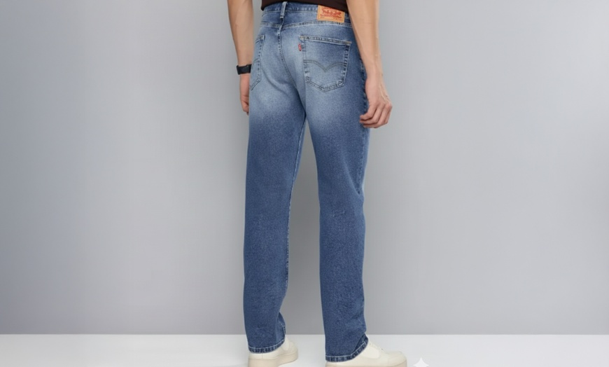 Image 16: Levi's 505 Men's Straight Fit Jeans