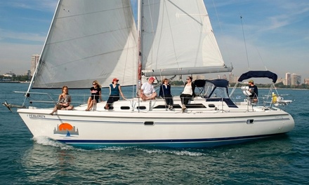 Sail Lake Michigan with up to 8 People + Captain - Chicago Sailboat Charters, Chicago, IL