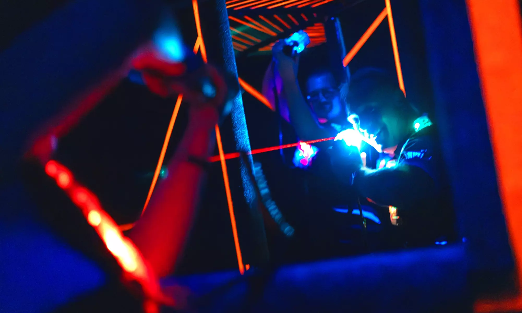 Lasertag-Abenteuer: 3 Spiele voller Adrenalin für bis zu 8 Personen!