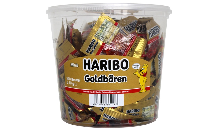 Image 2: 2x / 4x 100 Haribo Minibeutel