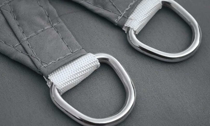 Image 4: Driehoekig schaduwdoek met uv-bescherming