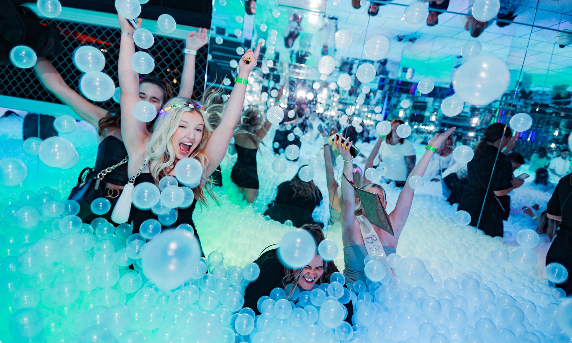 Ball Pit Bar Experience with House Cocktails Included for Two or Four