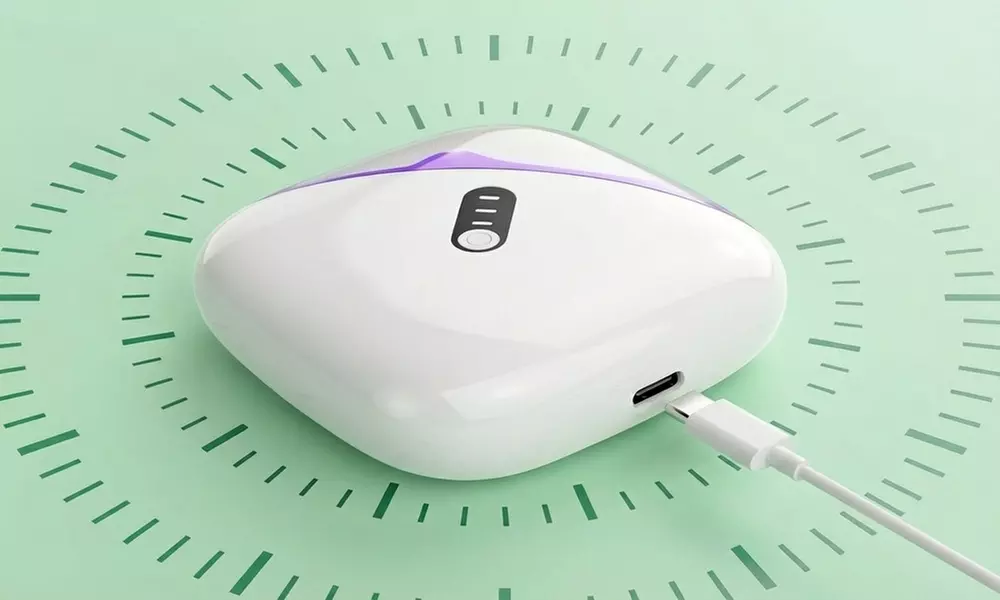 2-in-1 Electric Nail Clipper and Polisher with LED Display