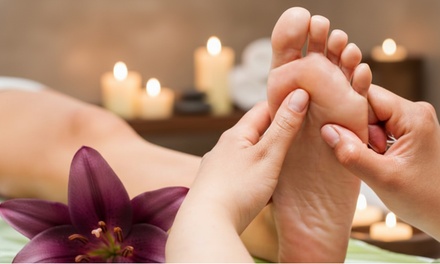 1 sesión de 40 minutos de reflexología podal y masaje circulatorio en piernas con infusión incluida - Wellness Tenerife Massage