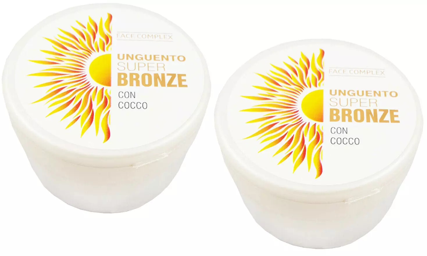 2 o 3 confezioni di unguento super bronze Face Complex