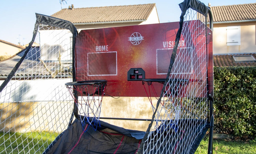 Image 1: Canasta de baloncesto con contador de puntos digital, de Bumber