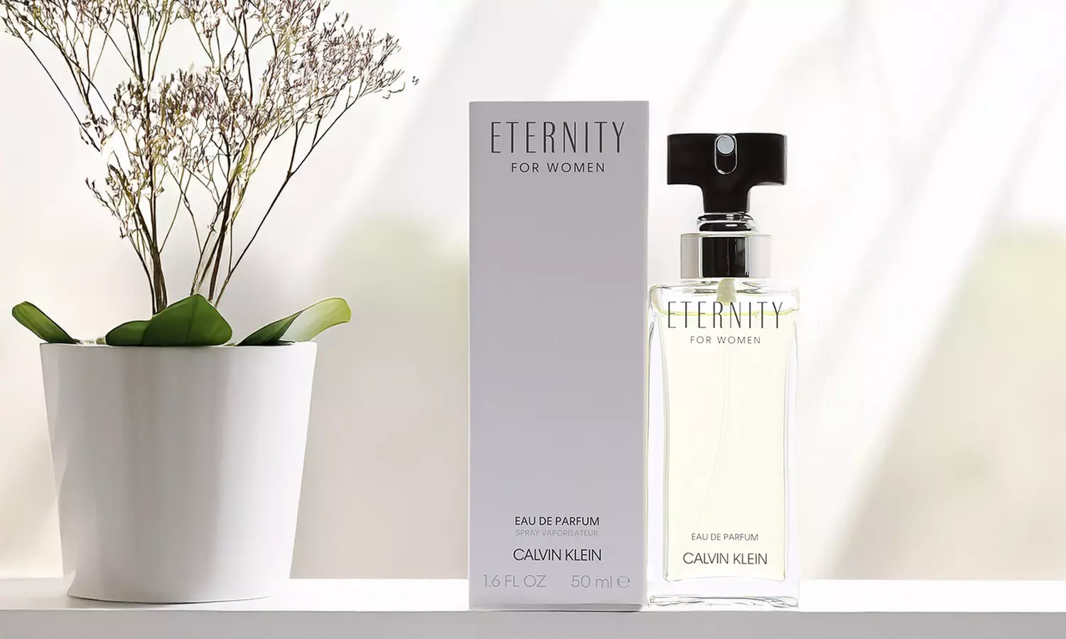 Calvin Klein Eternity EDP Spray for Women (Multiple Sizes)