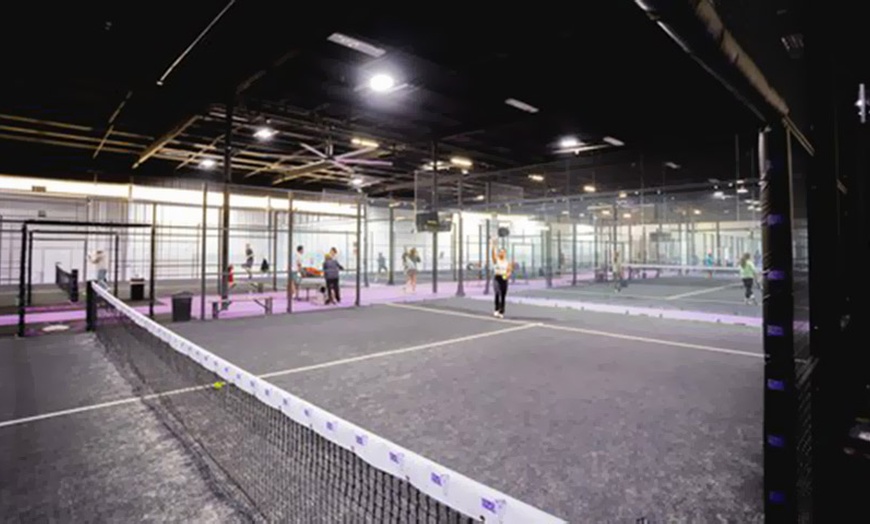 Image 2: 60- Or 90-Minute Padel Private Lesson w/ Padel Racquet inlcuded