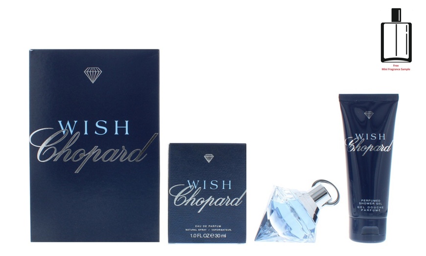 Image 1: One or Two Chopard Wish Eau de Parfum Gift Sets 