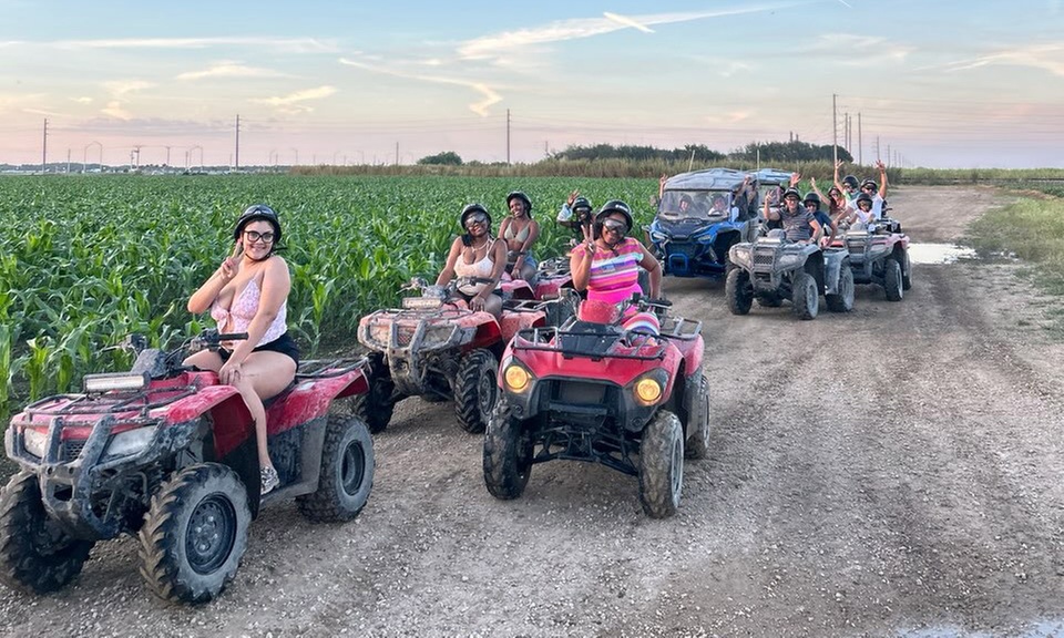 Explore Miami's Trails for 1, 2, or 4 People with 1 or 2 ATV Rides