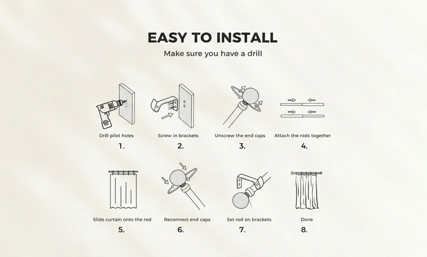 Image 6: Marlow Premium Curtains, Rods and Blackout Solutions