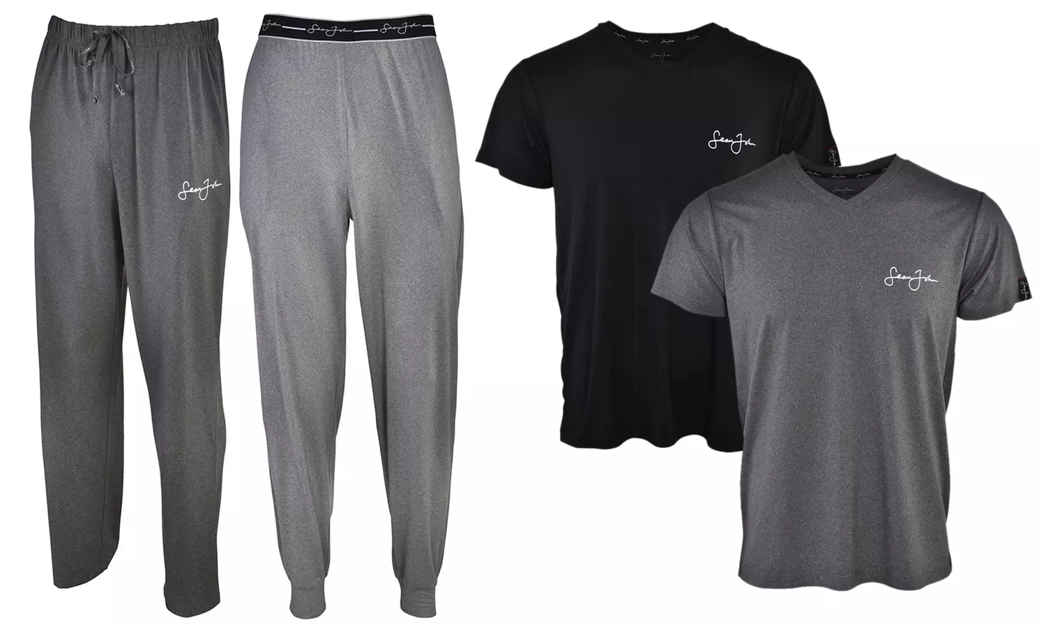 Sean John Men's Soft V-Neck Pajama Shirt or Pants  - Primary Image