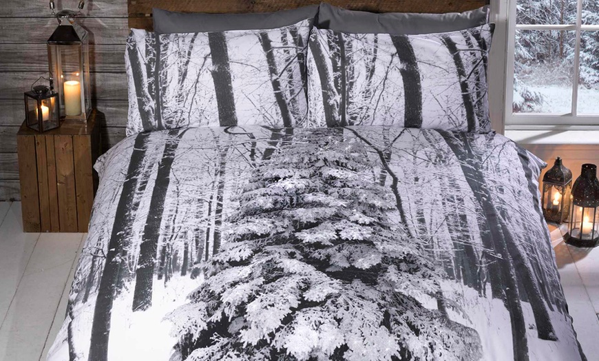 Image 4: Winter Collection Duvet Cover Set