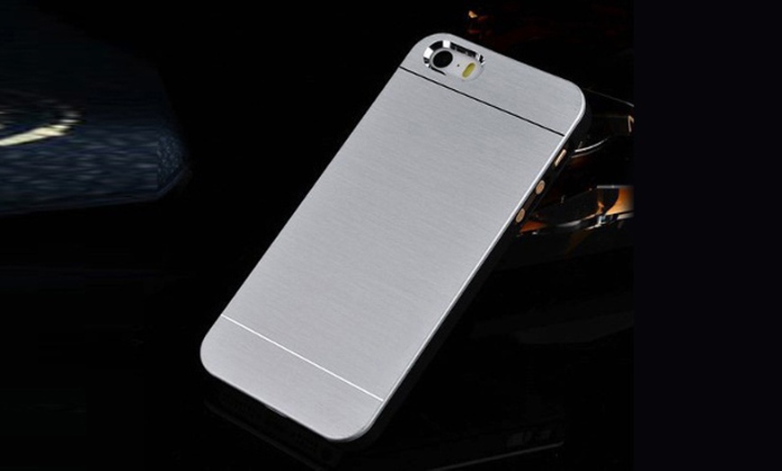 Image 3: Brushed Aluminium Case for iPhone