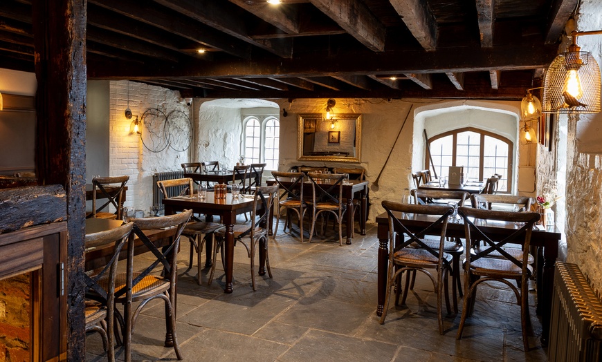 Image 2: Enjoy Choice of Steak Meal & Sides for 2 or 4 by the Riverside at The Old Mill Salisbury (Up To 37% Off)