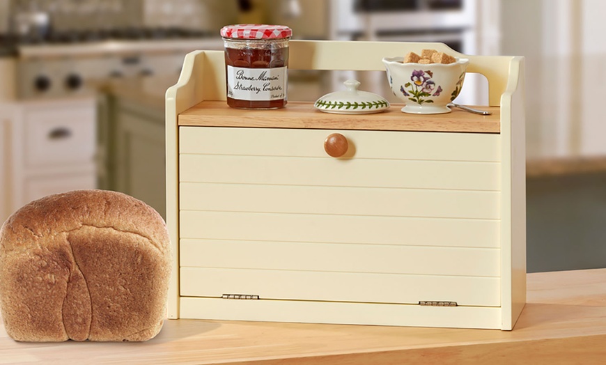 Image 2: Country Kitchen Bread Bin