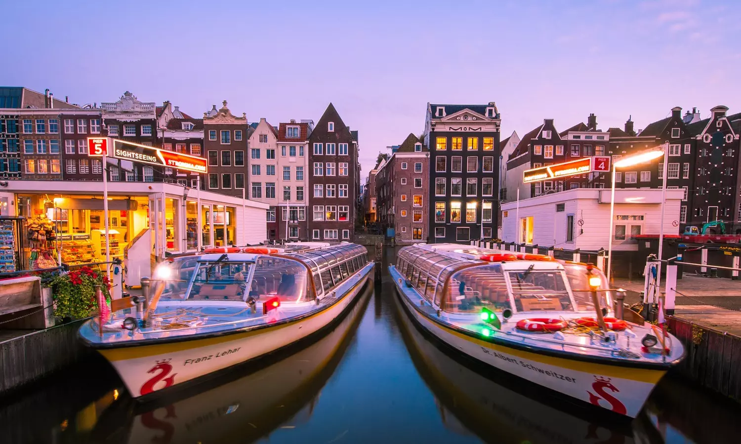 Croisière sur les canaux d'Amsterdam, audioguide inclus, départ ouvert