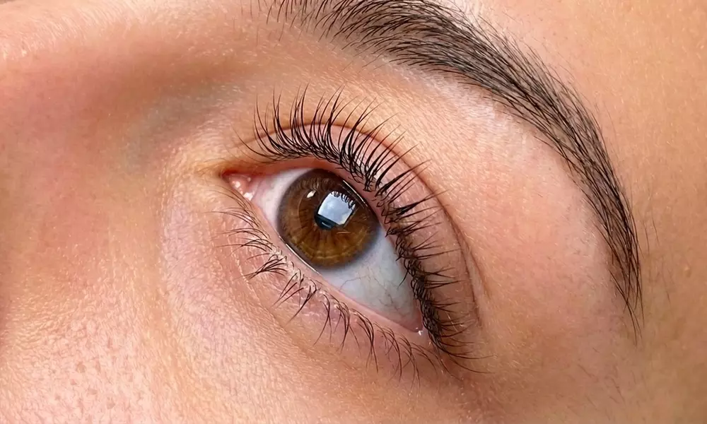 Get a Korean Lash Lift with Optional Tint or Brow Lamination Package
