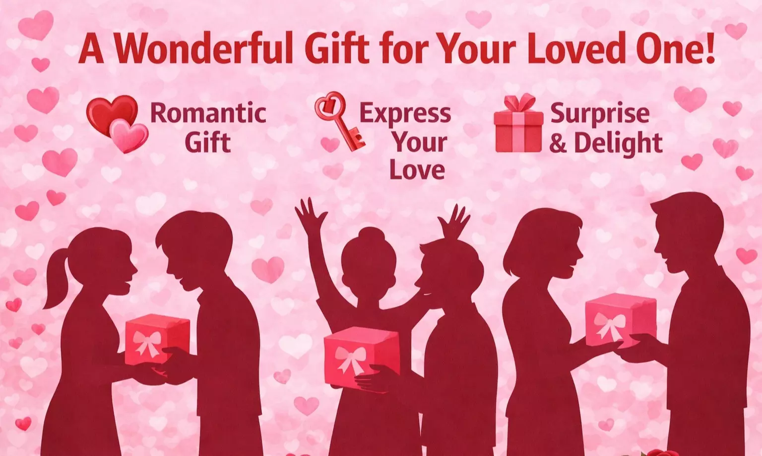 Valentine’s Day Gift Box with Candy, Chocolates, Teddy Bear & Brand-Name Snacks