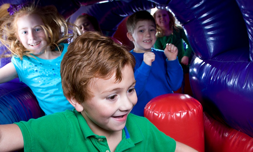 Open Bounce Sessions - BounceU Collegeville | Groupon