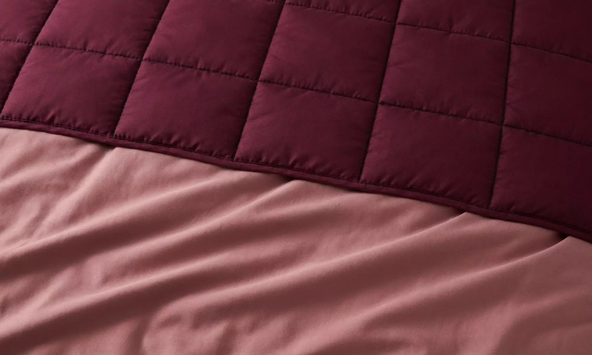 Couvre-lit "Trapuntino Golia" double face effet vintage "water washed"