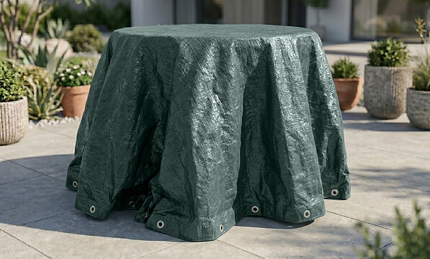 Image 17: Housse de protection pour barbecue, mobilier de jardin ou parasol