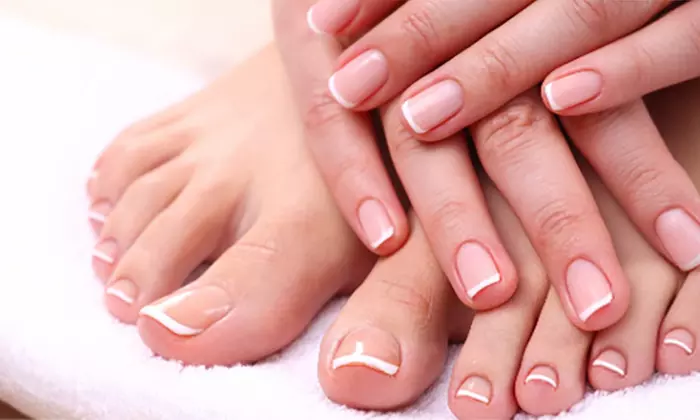 The Nail Lab Offers Classic Combo Manicure & Pedicure with Exfoliation Massage & Polish Finish (Up to 50% Off) - Primary Image