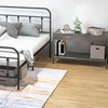 Image 4: HomCom Metal Bed Frames in Various Sizes and Colours