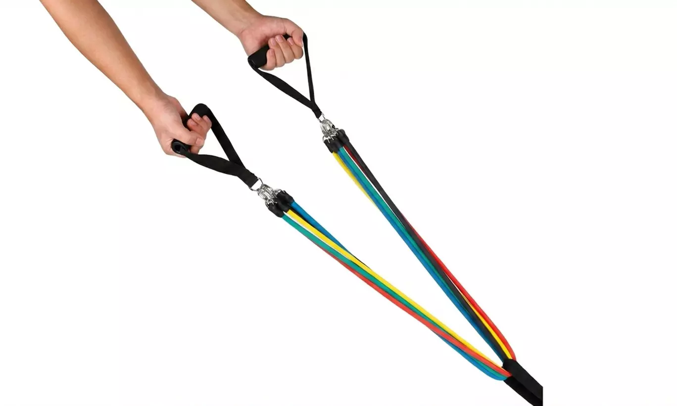 Widerstandsband-Set mit 5 verschiedenen Stärken