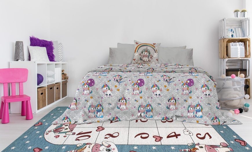 Image 2: Copriletto trapuntato linea Kids