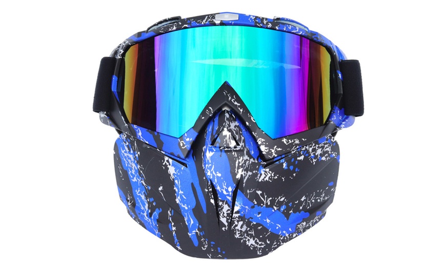 Image 2: Ski Face Mask with Sun Glasses