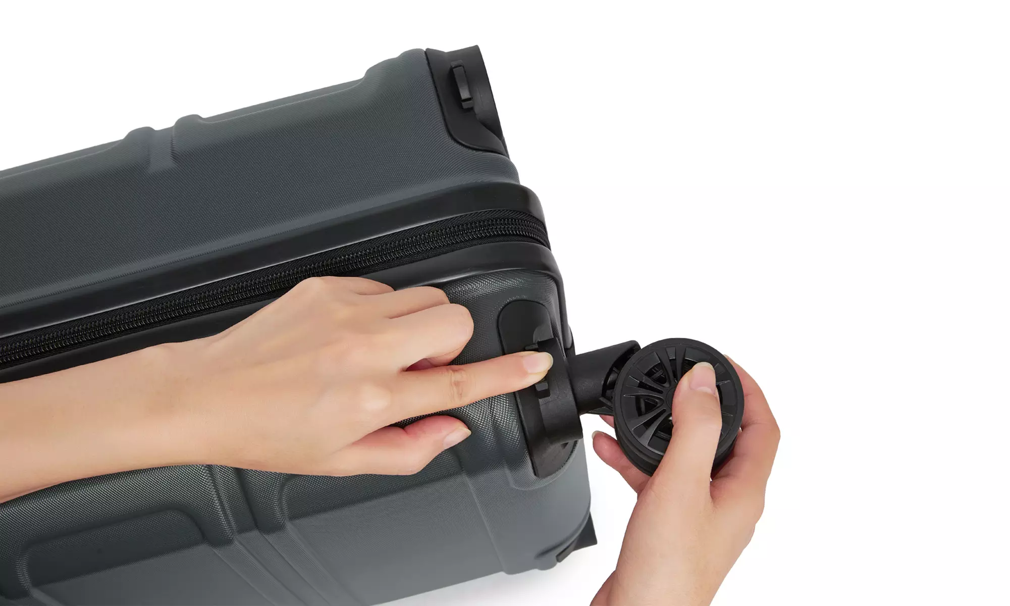 15'' Underseat Cabin Case with Removable Spinner Wheels