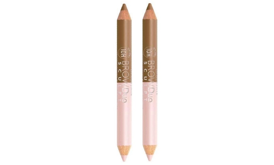 Image 1: Two Bourjois Brow Duo Sculpt Pencils Blond