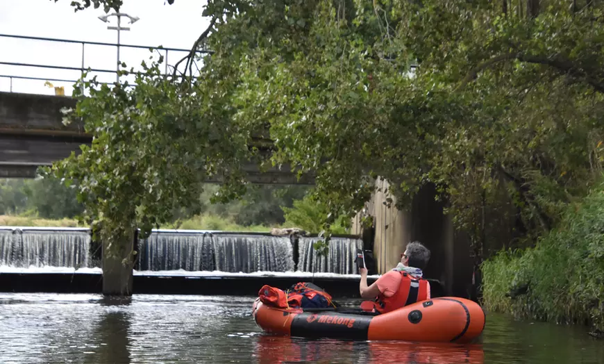 Image 1: Glissez au cœur de la nature : la forêt brabançonne en packraft