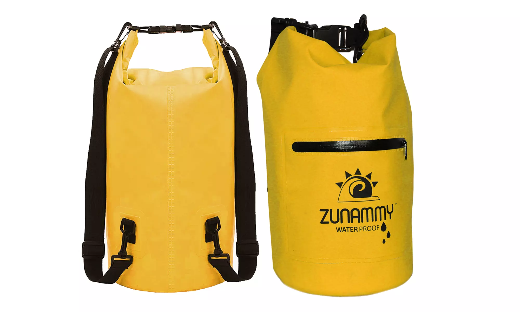 Waterproof Floating Duffel Dry Bag with Shoulder Strap and Zipper