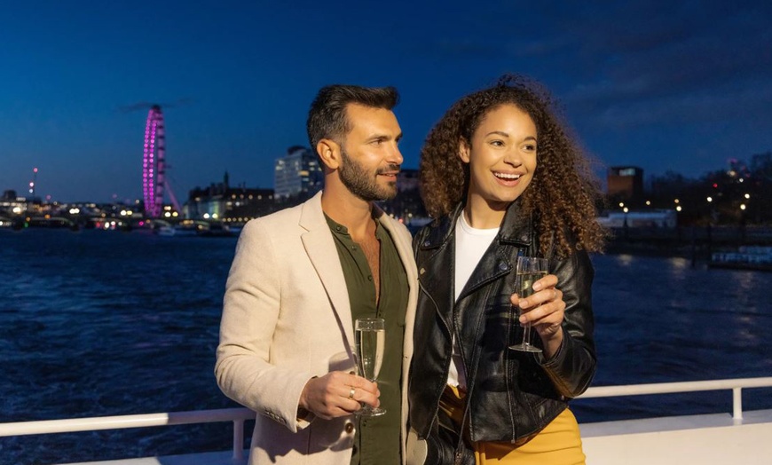 Image 14: River cruise on the Thames with live music and canapés