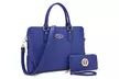 MK Belted Collection Briefcase Handbag with Matching Wallet - Second Medium
