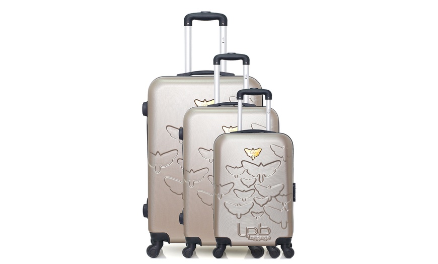 Image 7: LPB Three-Piece Luggage Set