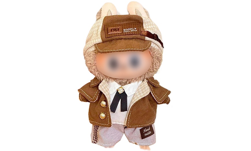 Image 18: 1 of mini outfits voor Labubu poppen