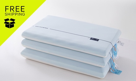 Night Luxe Dual Core Pillow Set - DRA-Z251217-001 - 6cm - Kheart