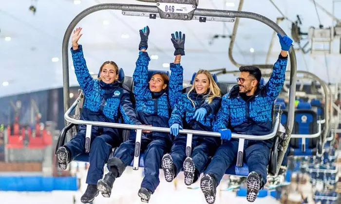 Snow Park Fun at Ski Dubai Snow Classic or Snow Plus for 1 to 4 People