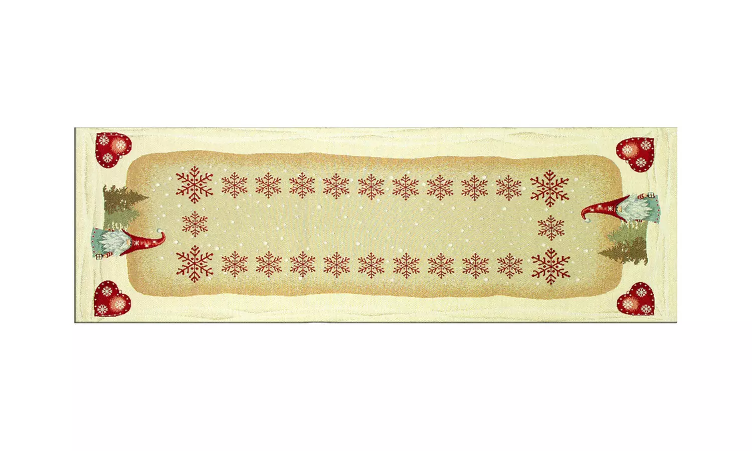 Centrotavola Natalizio in tessuto gobelin