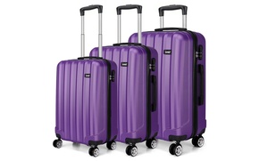 Kono Four Wheels Hard Shell Suitcase