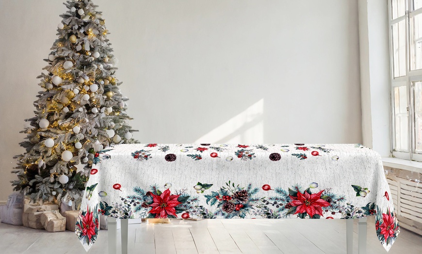 Image 3: Tovaglia natalizia in cotone Vienna