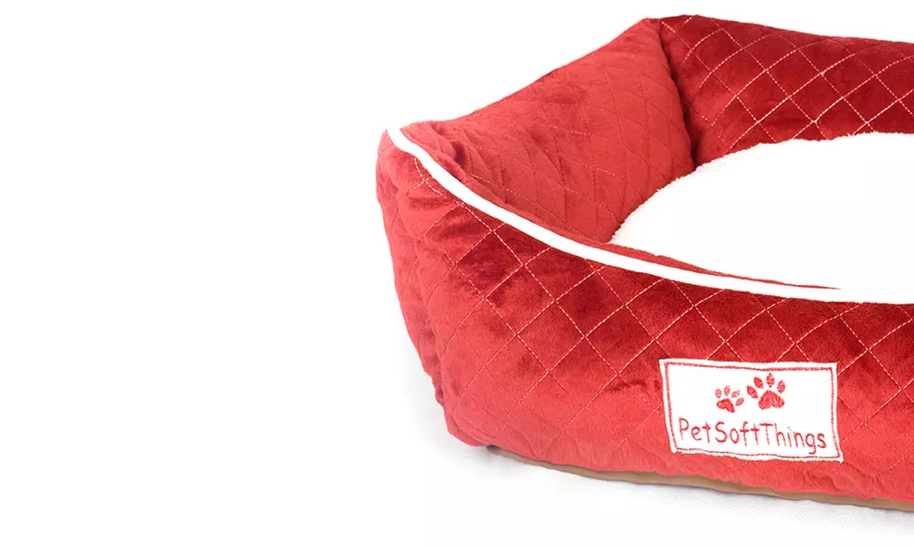 Plush Fluffy Soft Warm Calming Medium Small Dog Puppy Kitten Cat Pet Bed Cuddle