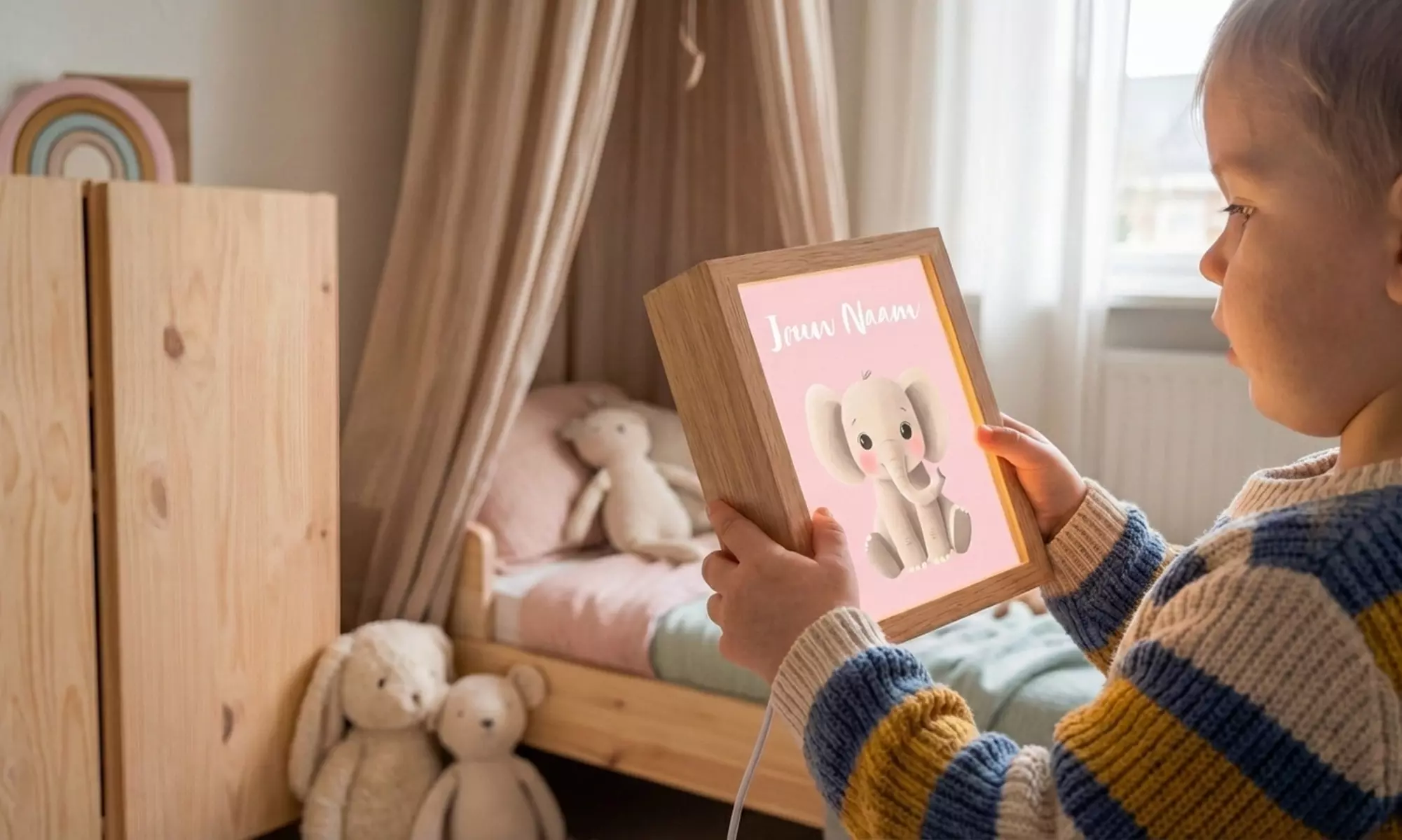 Personaliseer de kamer van jouw kind met een led-nachtlampje